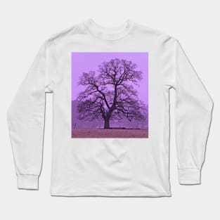 Tree on a winters morning Long Sleeve T-Shirt